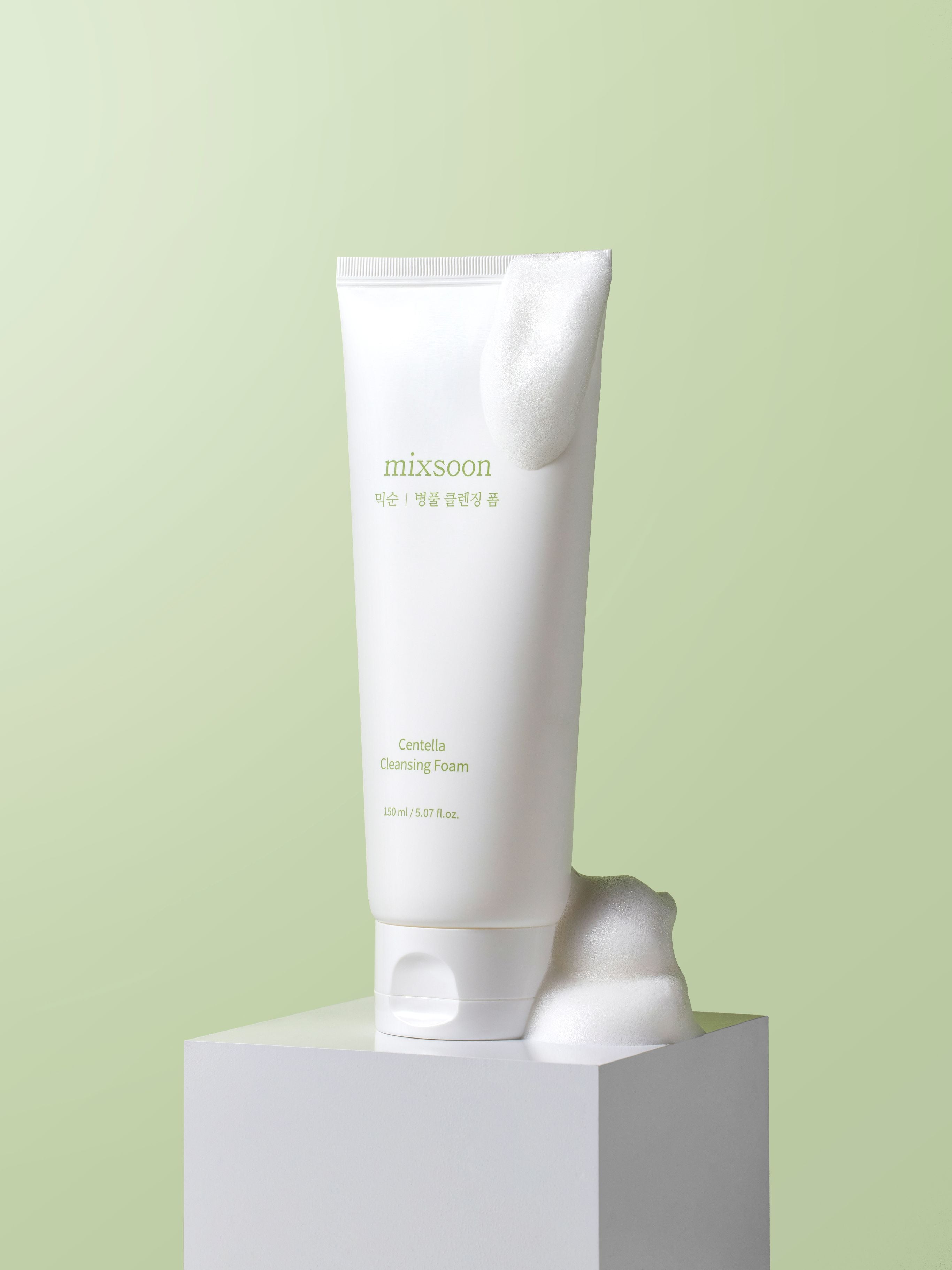 Mixsoon Centella Cleansing Foam | Hassas Ciltler için Yüz Temizleme Köpüğü 150ml