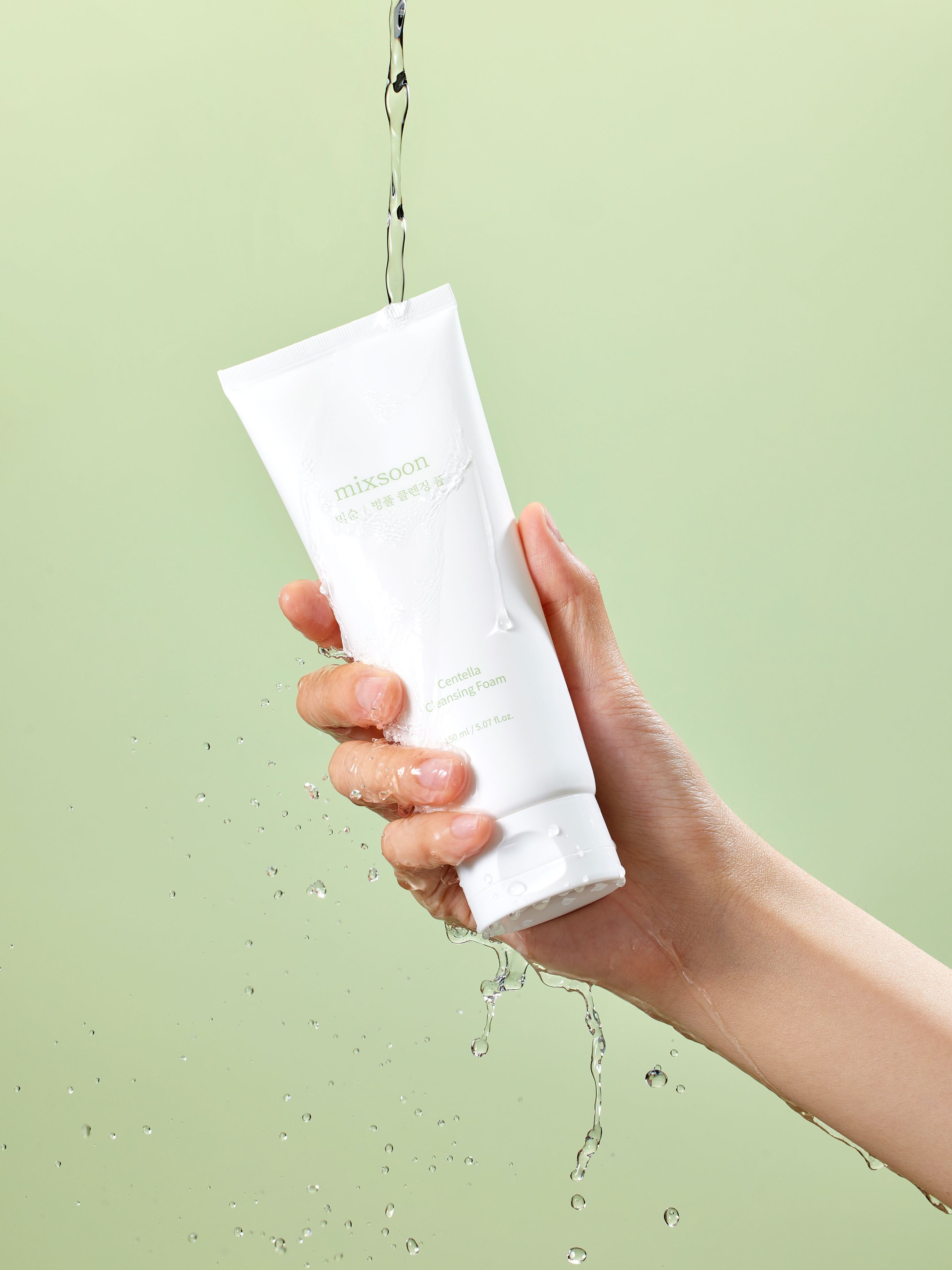 Mixsoon Centella Cleansing Foam | Hassas Ciltler için Yüz Temizleme Köpüğü 150ml