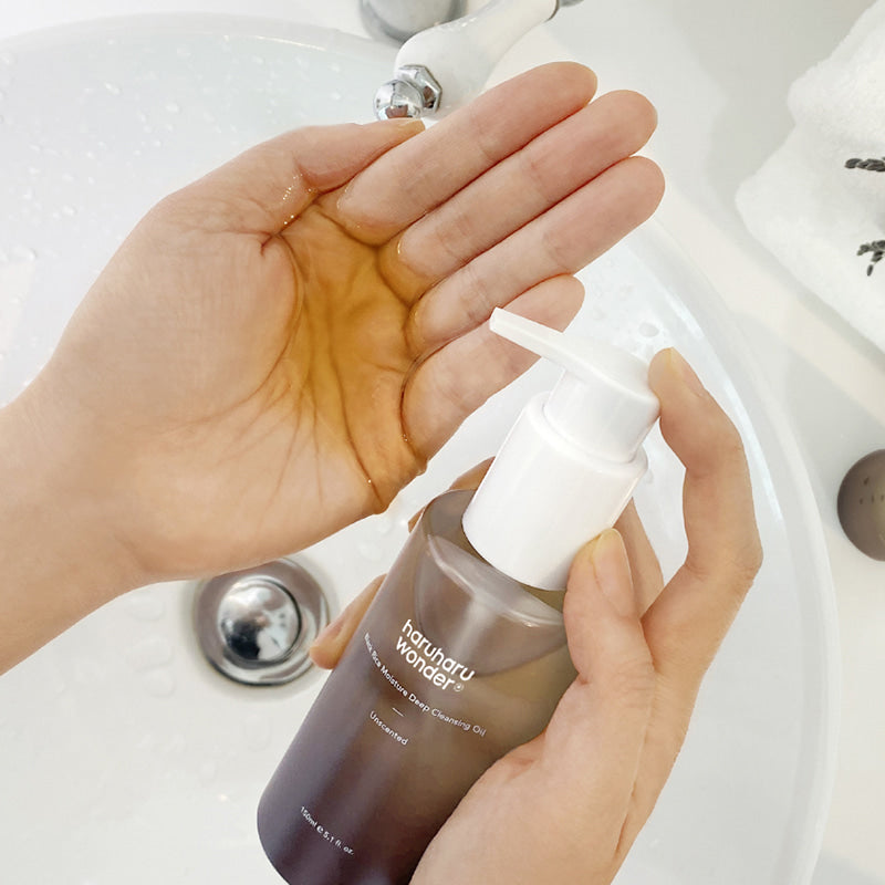 Haruharu Wonder Black Rice Moisture Deep Cleansing Oil | Siyah Pirinç Nemlendirici Derinlemesine Yüz Temizleme Yağı 150ml